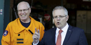Scott Morrison,John Howard swing in behind Jim Molan's return to Canberra