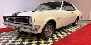 This 1970 Monaro sold by Lloyds Auctioneers was once owned by businessman Lindsay Fox. 