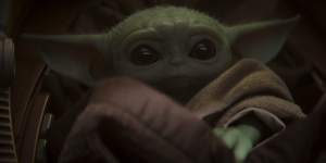 Breakout star:Grogu,aka Baby Yoda,in The Mandalorian.