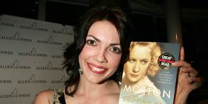 Author Kate Morton at the launch of her debut The Shifting Fog in 2006.