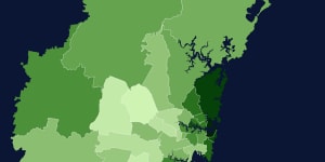 Sydney suburbs with the largest home deposits