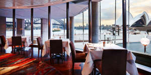The dining room