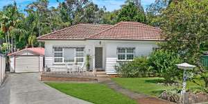 A three-bedroom cottage in Telopea,in Sydney’s north west,which sold for around the city’s median house price earlier this year. 