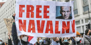 Protests in Navalny’s name will become a criminal offence,2021.