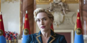 Kate Winslet plays the chancellor of a fictional European country in The Regime.