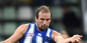 North Melbourne have missed leader Ben Cunnington’s on-field presence this season.