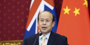 Chinese Ambassador to Australia Xiao Qian said Japan posed a bigger security threat to Australia than China.