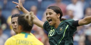 Kerr an inspiration to Canberra United's South African star