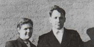 Klara with husband Ivan.