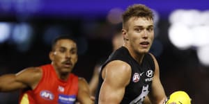 Cripps joins Blues greats as a three-time Nicholls Medal winner