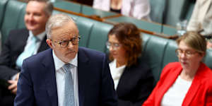 Prime Minister Anthony Albanese was asked about changes to capital gains tax during question time on Thursday.