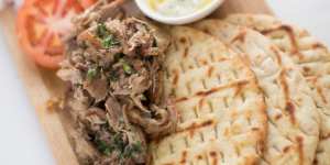 DIY:Lamb souvlaki.