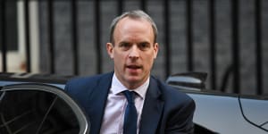 Former foreign secretary Dominic Raab is now Deputy Prime Minister.