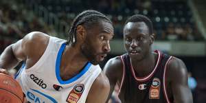 Melbourne United guard Ian Clark.