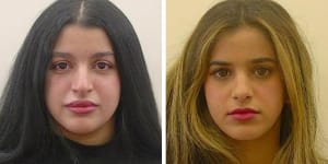 Sisters Asra Abdullah Alsehli (left) and Amaal Abdullah Alsehli,whose bodies were found inside a unit in Canterbury last month.