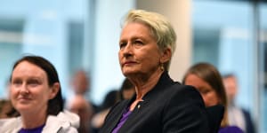 Kerryn Phelps'chances in Wentworth take a hit after ballot draw