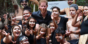 'You're better looking':Prince Harry like his father on conservation