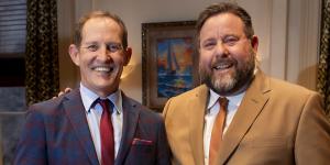 Shane Jacobson and Todd McKenney work a charm as The Odd Couple