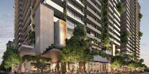 Three residential towers,with 1001 apartments,have been proposed for Newstead in a new Italian-themed development.