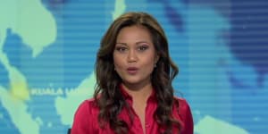 ABC presenter Fauziah Ibrahim.