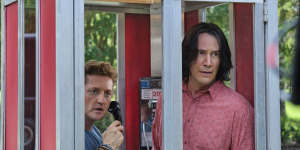 Keanu Reeves and Alex Winter:‘Oh,we’re Bill and Ted’