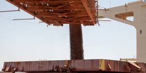 Rio Tinto’s iron ore production,shipped out of Karratha,was up last year.