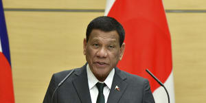 Philippine President says he was once gay but now'cured'