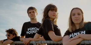 Girls to the front for Pinch Points’ new album.