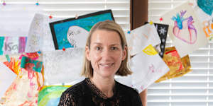 Dr Rebekah Hoffman at her practice in Sydney. 