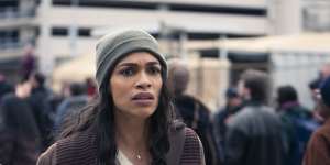 Rosario Dawson is looking for her son in the lawless Manhattan of DMZ.