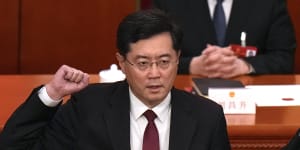 Chinese Foreign Minister Qin Gang 