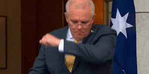 Morrison’s assistant minister tests positive for COVID-19 as PM misses WA reopening