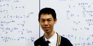 Watch student Bowen Wu solve one of the hardest HSC mathematics questions