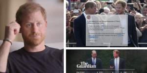 Prince Harry says he did not give approval on a joint statement with his brother William denying he bullied them out of royal duties.