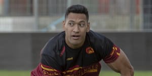 Israel Folau will be welcomed into to the Tongan rugby league team should he thrive in the Super League.