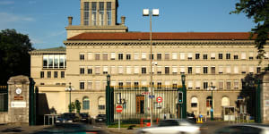 The World Trade Organisation headquarters in Geneva. The US is threatening the WTO's funding and undermining its ability to adjudicate trade disputes.