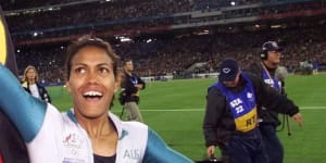 Sydney Olympic stadium grandstand to be named after Cathy Freeman