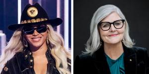 Beyonce and Sam Mostyn,fine examples of muliebrity. 