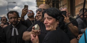 ‘Roma lives matter’:Czech protests compare death of man in police custody to George Floyd