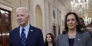 Kamala Harris distances herself from Joe Biden after ‘garbage’ gaffe