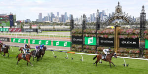 Tabcorp is looking to sublicence the Melbourne Cup broadcast rights.
