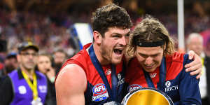 Brayshaw won the flag with the Demons last year.