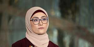Fatima Payman says an older male colleague made sexually suggestive and racial comments towards her.