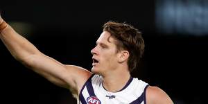 Fremantle’s Matt Taberner desperately wants to play in the semi-final against Collingwood.