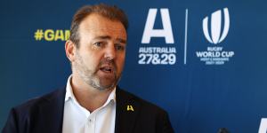 RA chief Andy Marinos says Australia will not follow England’s RFU into a blanket ban on transgender women playing rugby.