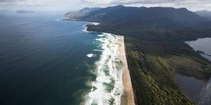 Part of Tasmania’s 85-kilometre South Coast Track,where rudimentary campsites with drop toilets could be replaced with “environmentally sensitive” huts featuring hot showers.
