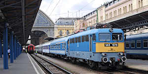 The MAV Corona is a comfortable throwback to an earlier era of train travel.