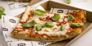 Pizza margherita from D.O.C will be one of several Italian snacks in the Lygon Street Precinct.