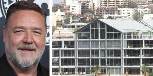 Russell Crowe and his apartment