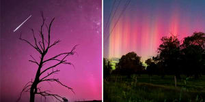 Aurora Australis lights up our skies